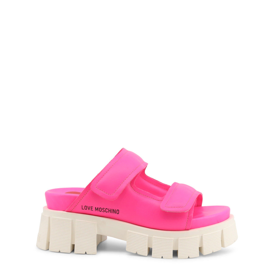 Love Moschino Women's Sandals Yellow JA28397G0EJB0 - pink EU 36