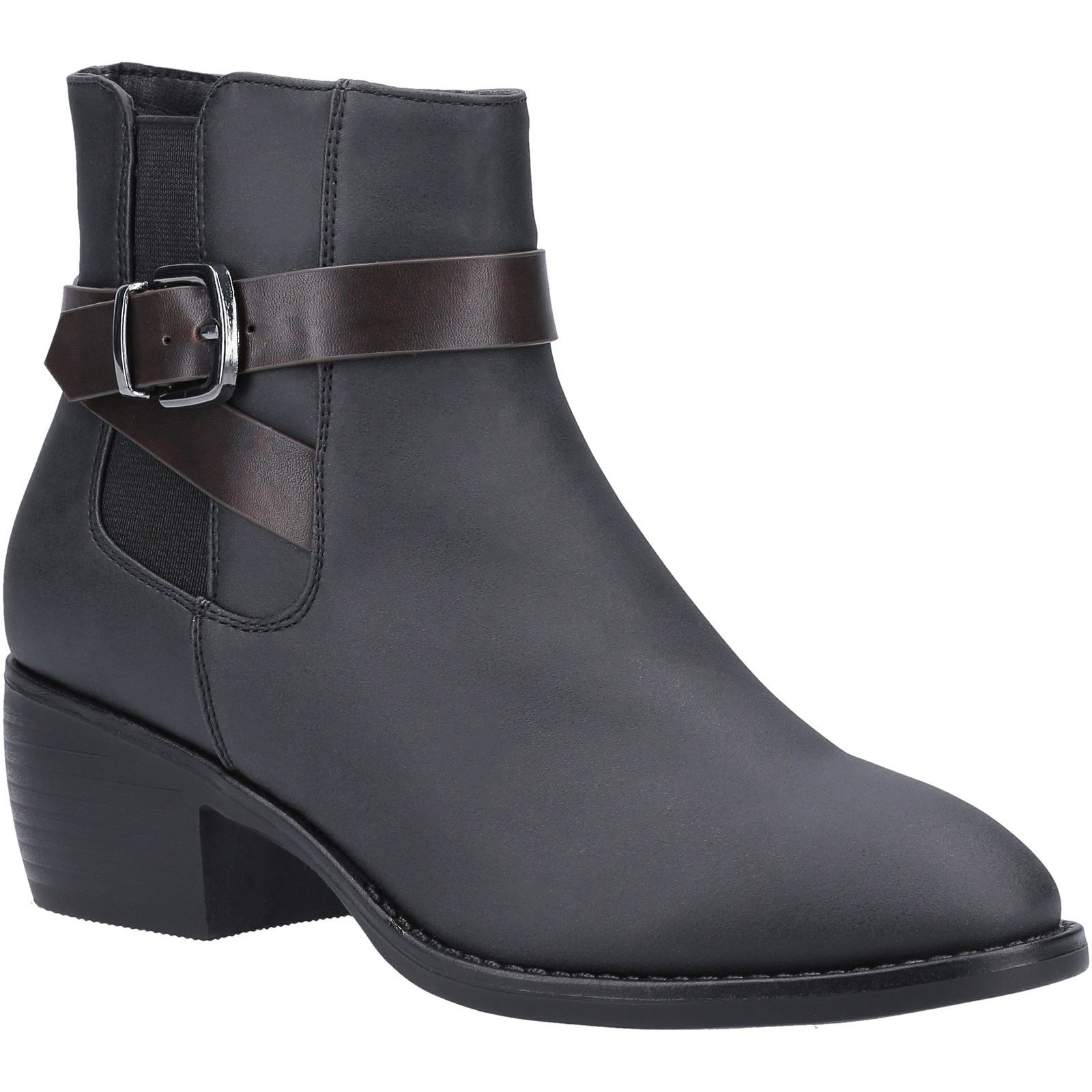 Divaz Women's Farrah Ankle Boot Various Colours 31094 - Black 3