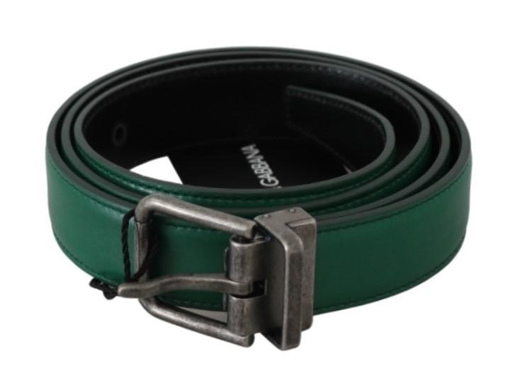 Dolce & Gabbana Men's Buckle Waist Men Leather Belt BEL60477 - 100 cm / 40 Inches