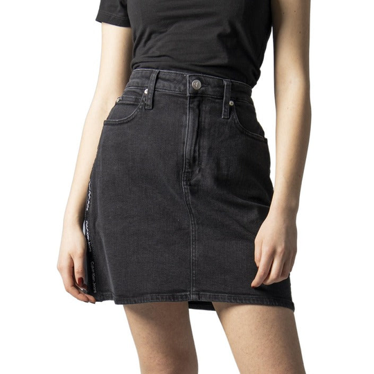 Calvin Klein Jeans Women's Skirt Black 345179 - black w30