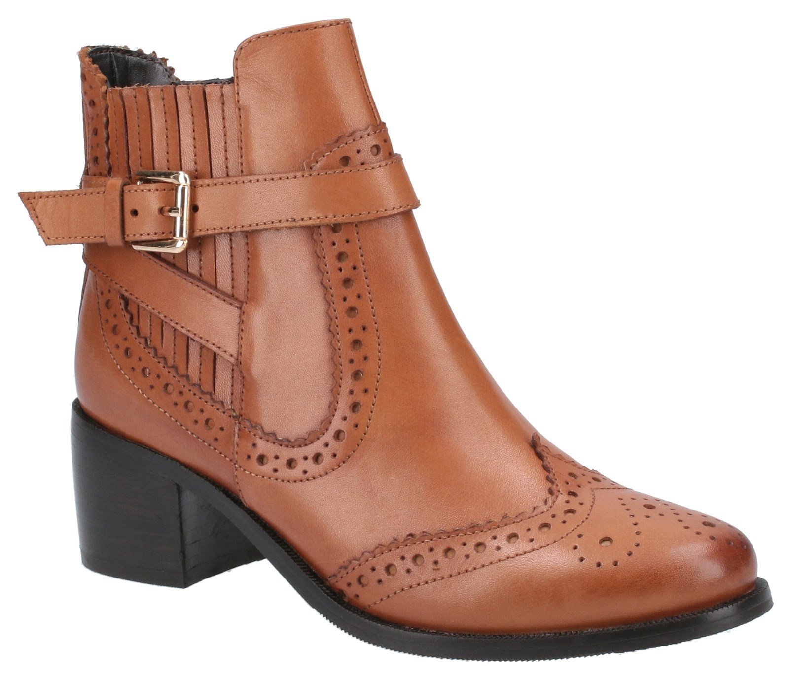 Hush Puppies Women's Rayleigh Ankle Boots Various Colours 31224 - Tan 8