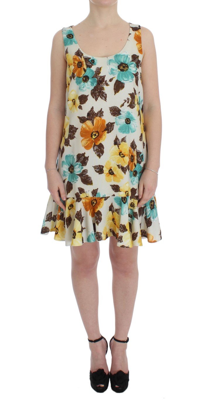 Dolce & Gabbana Women's Floral Shift Above Knee Dress Multicolor SIG50850 - IT42|M