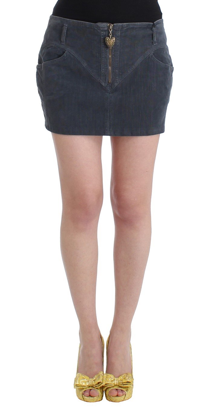 Cavalli Women's Skirt Blue SIG11821 - IT48|XXL