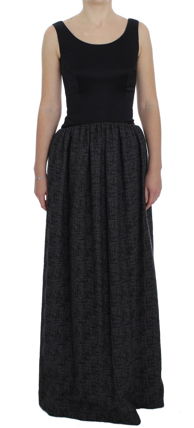 Dolce & Gabbana Women's Sheath Gown Full Length Dress Black NOC10139 - IT40|S