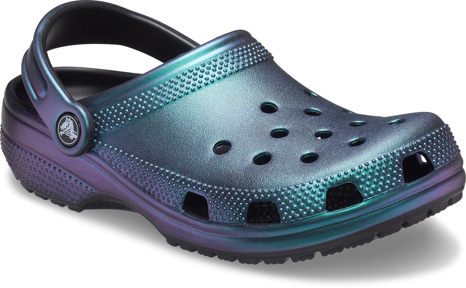 Crocs Women's Prismatic Beach Sandal Black 32075 - Black 3