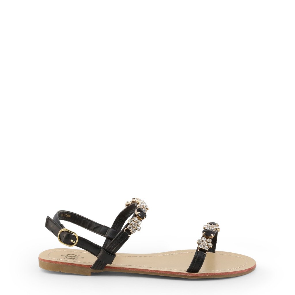 Roccobarocco Women's Sandal Pink RBSC1BP01 - black EU 37