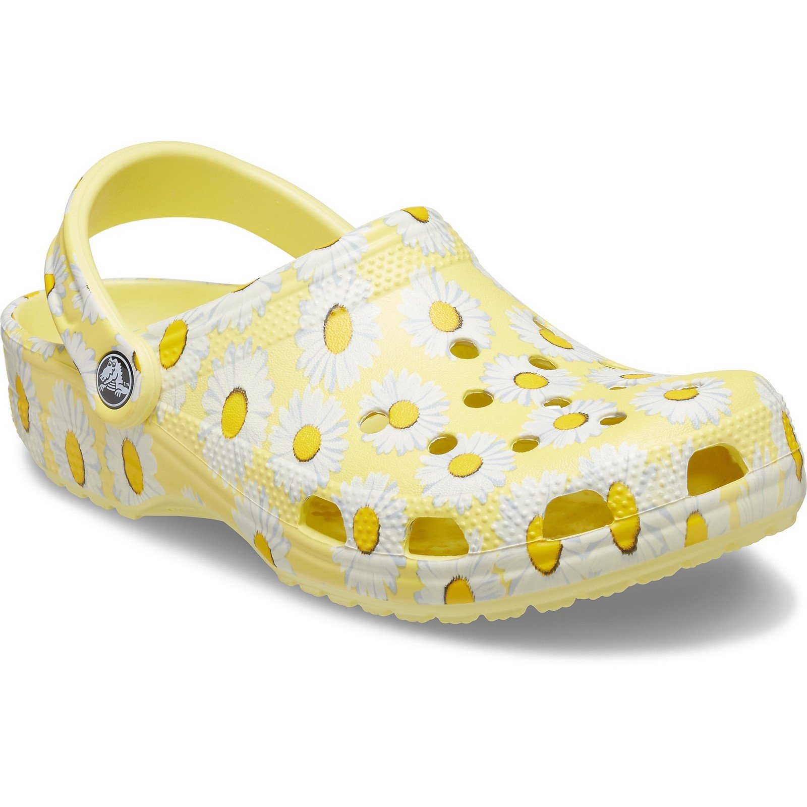 Crocs Unisex Vacay Vibes Clog Shoe Various Colours 31866-55895 - Yellow Daisy 3