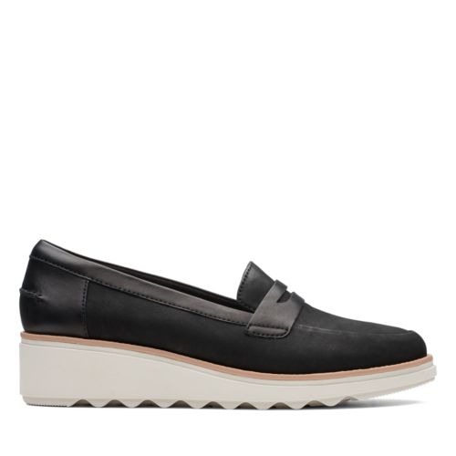Clarks Women's 2 Sharon Ranch Shoes Various Colours 5050409431474 - 6.5 Black