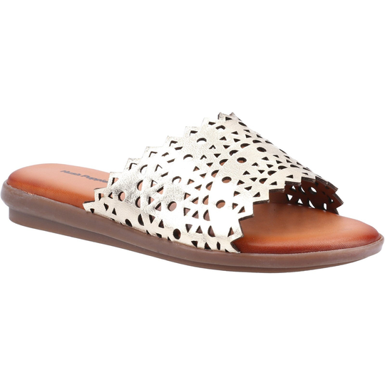 Hush Puppies Women's Bryony Mule Sandals Various Colours 34265 - Gold 3