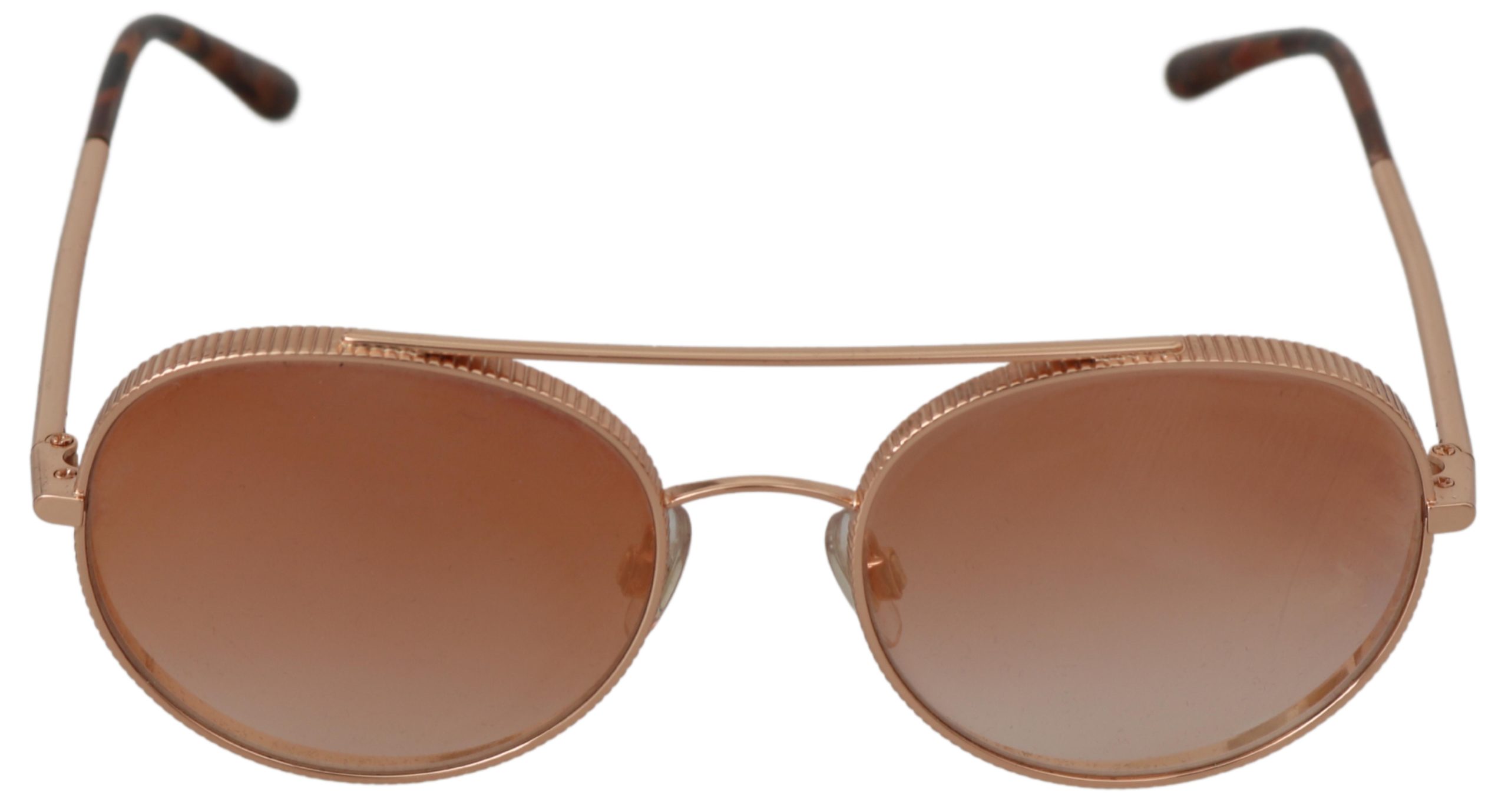 Dolce & Gabbana Women's Steel Gradient Pilot Sunglasses Gold GLA737