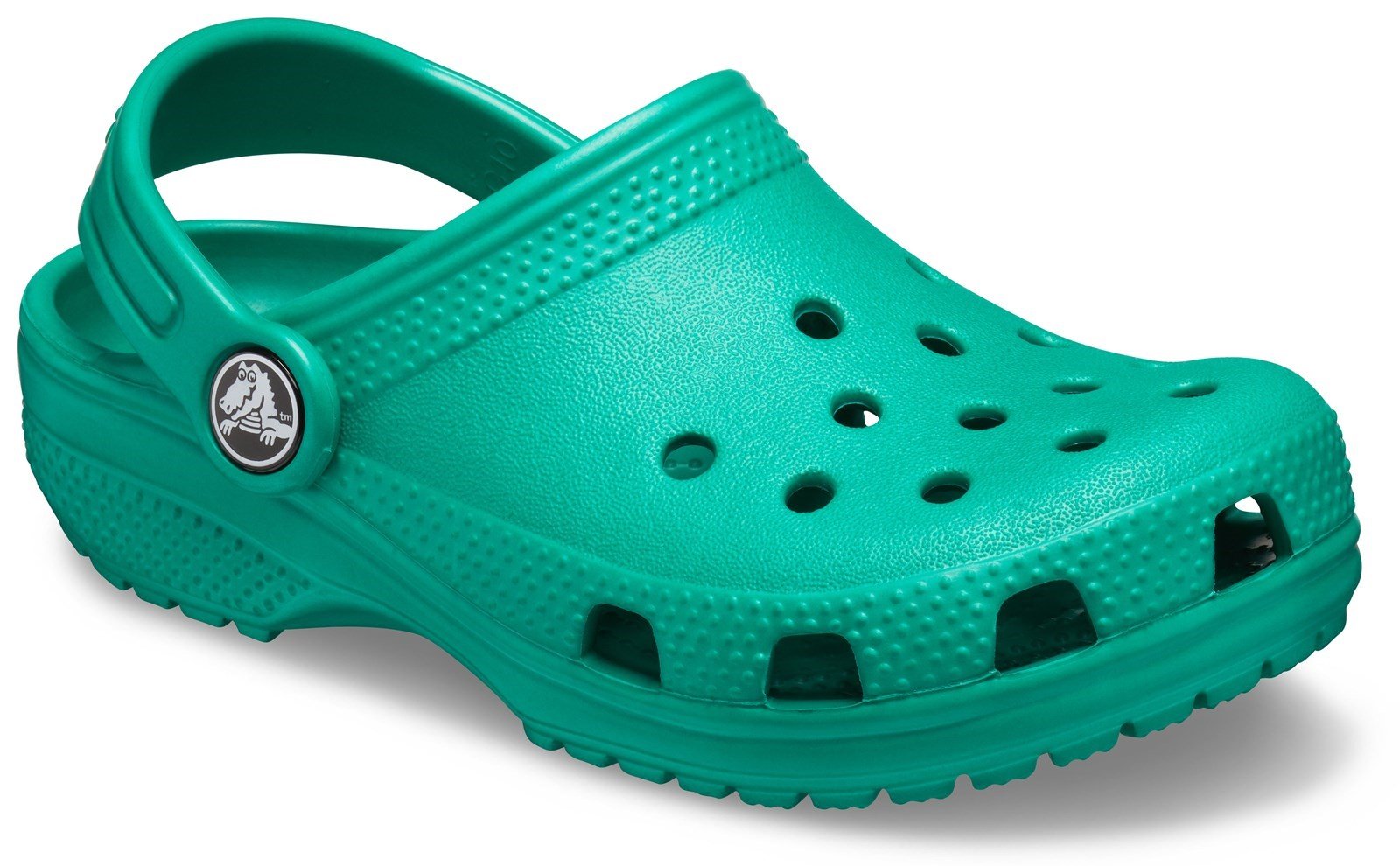 Crocs Kid's Classic Slip On Clog Sandal Various Colours 31493 - Deep Green 2