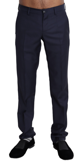 Navy Blue Dress Formal Men Trouser Pants - IT44 | XS