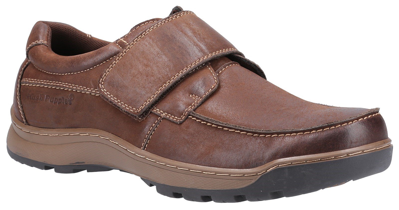 Hush Puppies Men's Casper Touch Trainer Various Colours 31241 - Brown 6