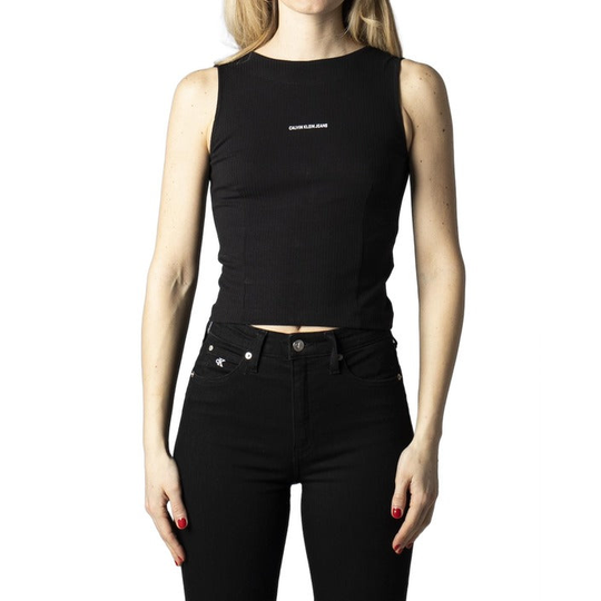 Calvin Klein Jeans Women's Top Black 358113 - black XS