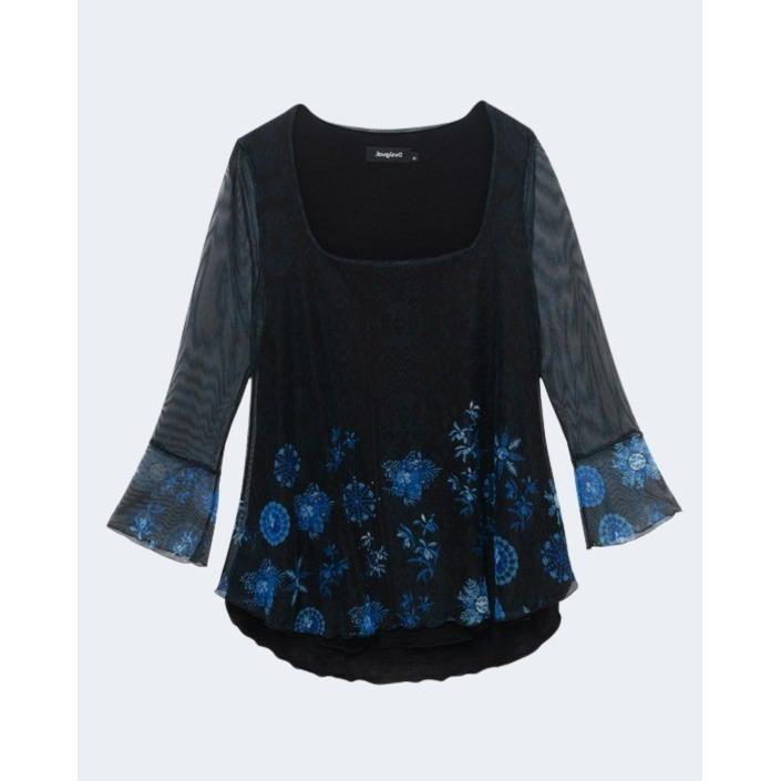 Desigual Women's Top Blue 234301 - blue XS