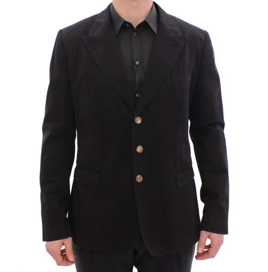Dolce & Gabbana Men's Martini Slim Fit Blazer Black GSD11026 - IT54 | XL