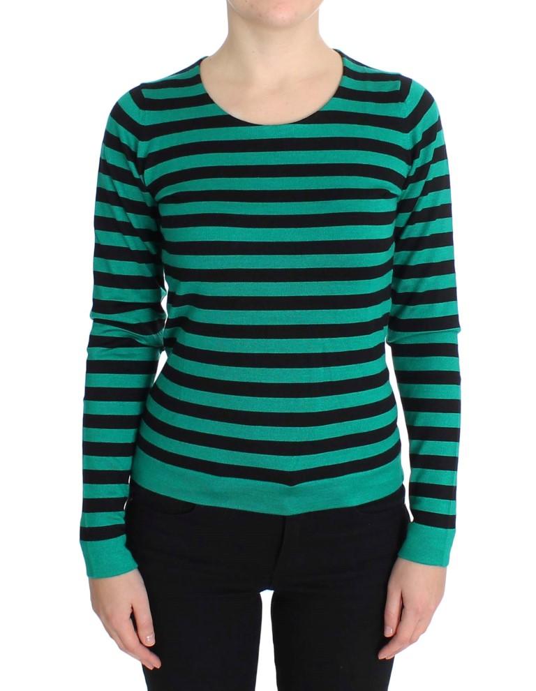 Dolce & Gabbana Women's Silk Cashmere Sweater Green SIG20572 - IT42|M