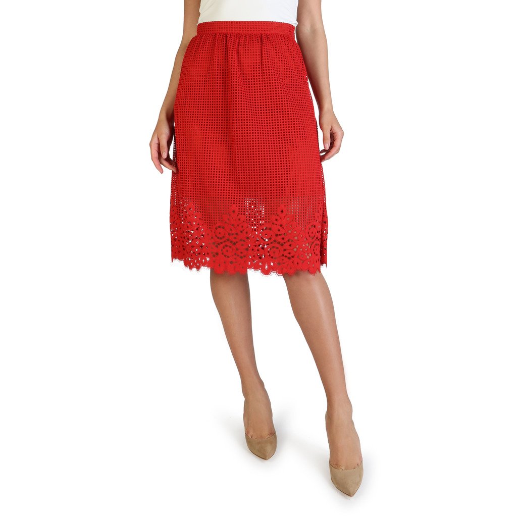 Tommy Hilfiger Women's Skirt White WW0WW22213 - red 2