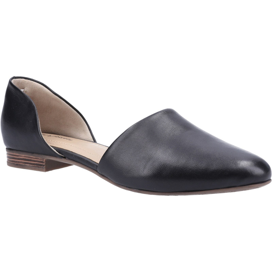 Makeda D'Orsay Flat - Black 3