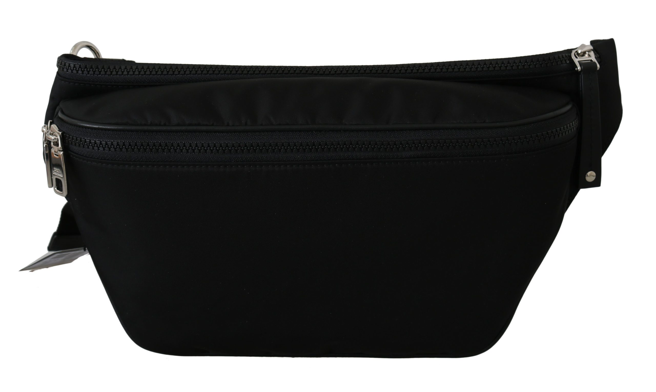 Dolce & Gabbana Men's Nylon Sports Waist Fanny Wallet Black VAS8757