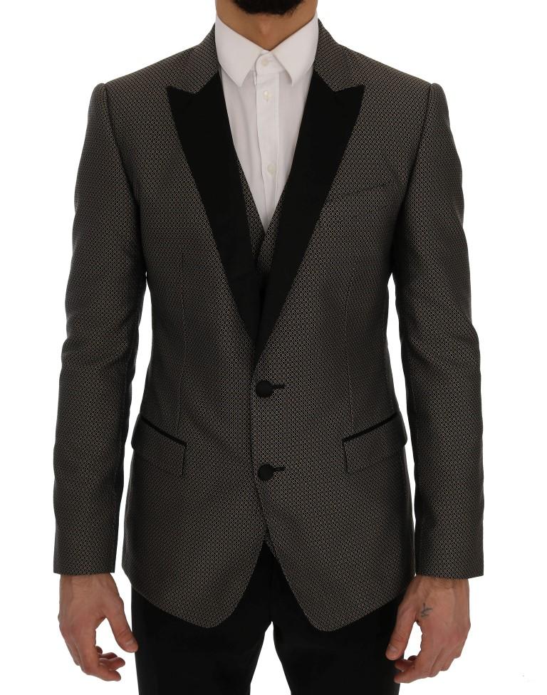 Dolce & Gabbana Men's Two Button Single Breasted Blazer Multicolor SIG60293 - IT48 | M