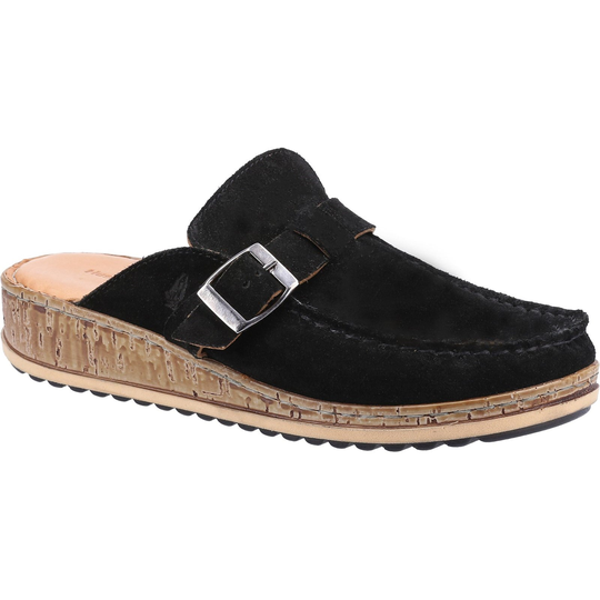 Sorcha Mule Sandal - Black Suede 3