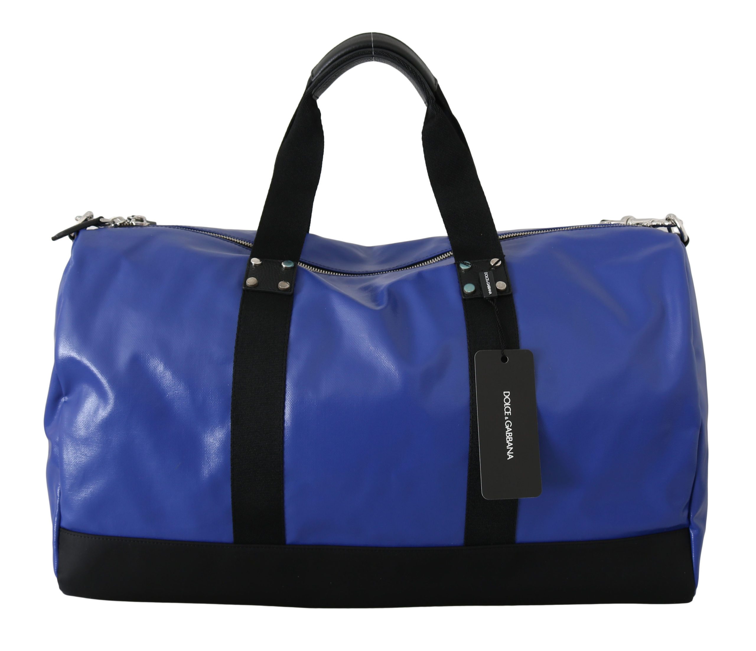 Dolce & Gabbana Men's Shoulder Sling Travel Luggage Blue VAS8791