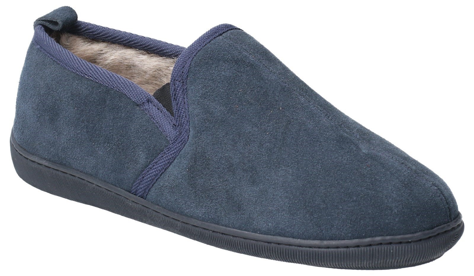 Hush Puppies Men's Arnold Slip On Slipper Various Colours 29192 - Navy 6