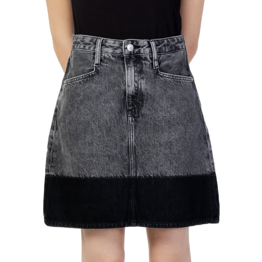 Calvin Klein Jeans Women's Skirt Black 367835 - black w24