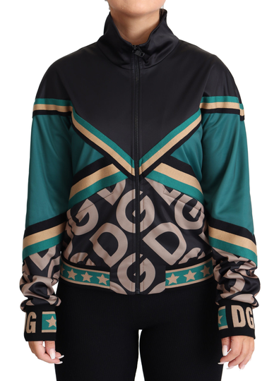 Multicolor DG Logo Mania Track Bomber Jacket - IT40|S