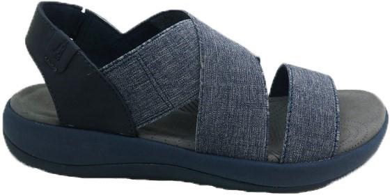 Hush Puppies Women's Sophia Elastic Cross Sandal Various Colours 31960 - Navy 8