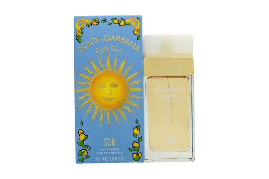 Dolce & Gabbana Light Blue Sun pour Femme Eau de Toilette 50ml Spray - 50