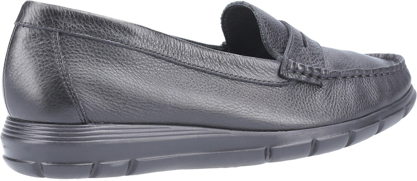 Hush Puppies Women's Paige Slip On Loafer Various Colours 30242 - Black 3
