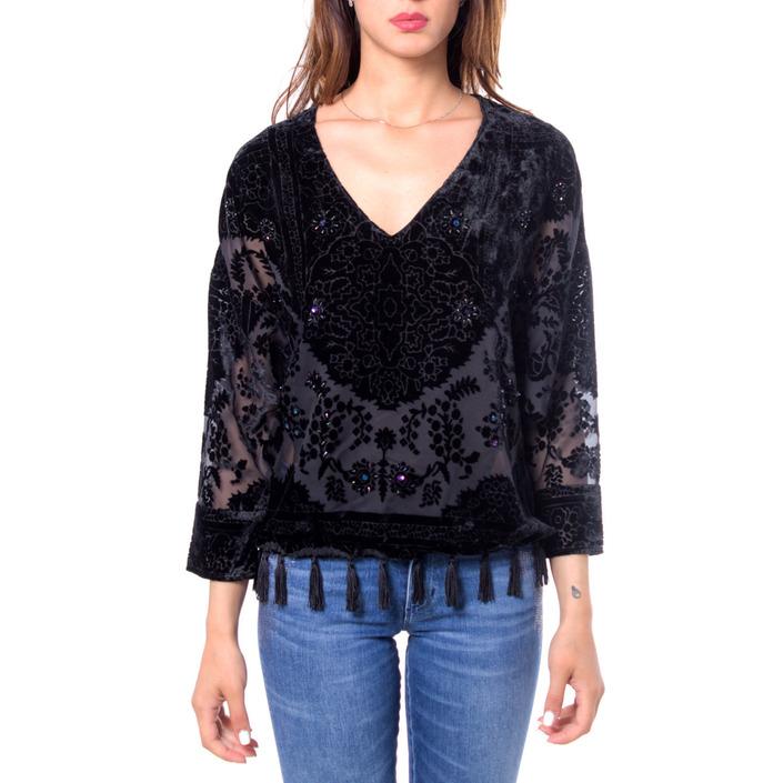 Desigual Women's Top Black 167622 - black S