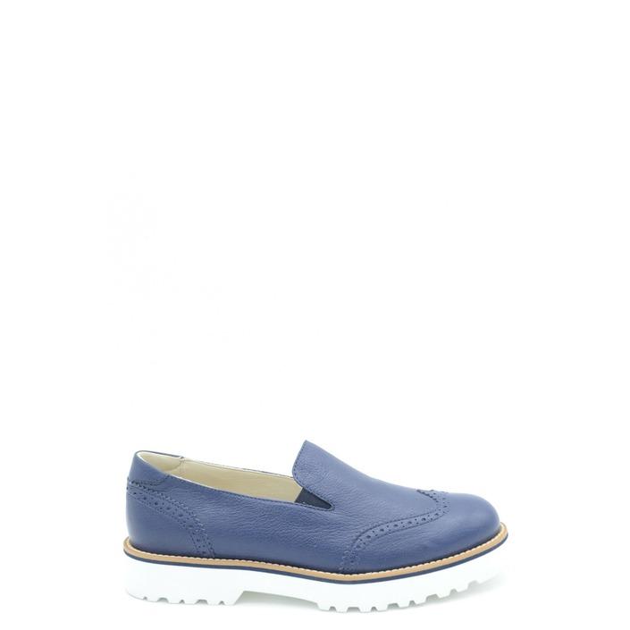Hogan Women's Flat Shoe Blue 164944 - blue 35.5