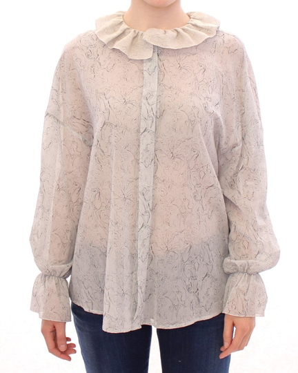 Vika Gazinskaya Women's Top & Shirts Blue GSS10353-1 - IT36|XXS