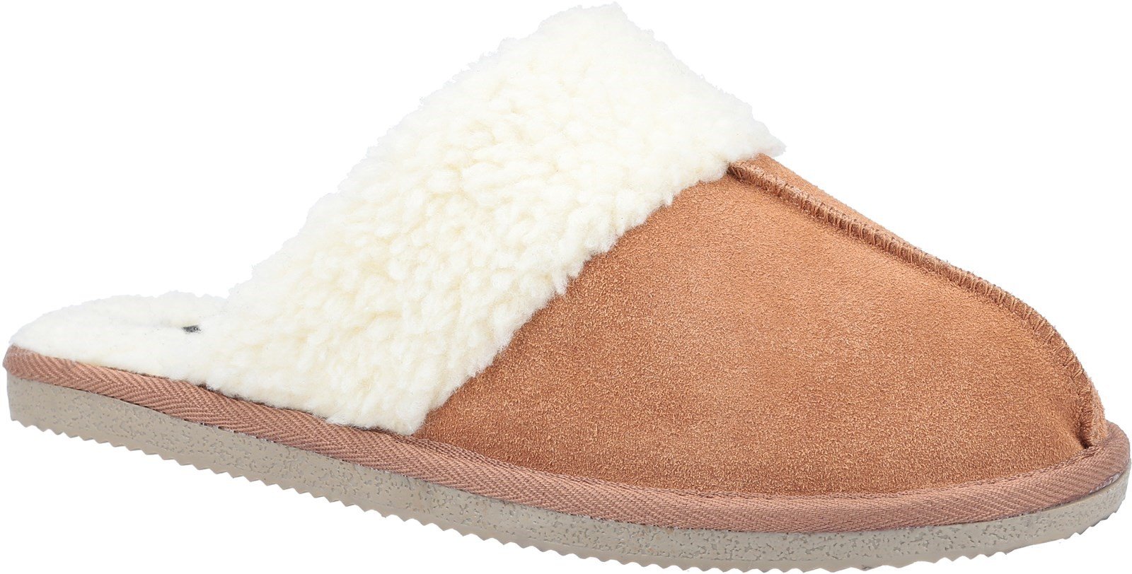 Hush Puppies Women's Arianna Mule Slippers Various Colours 31183 - Tan 3