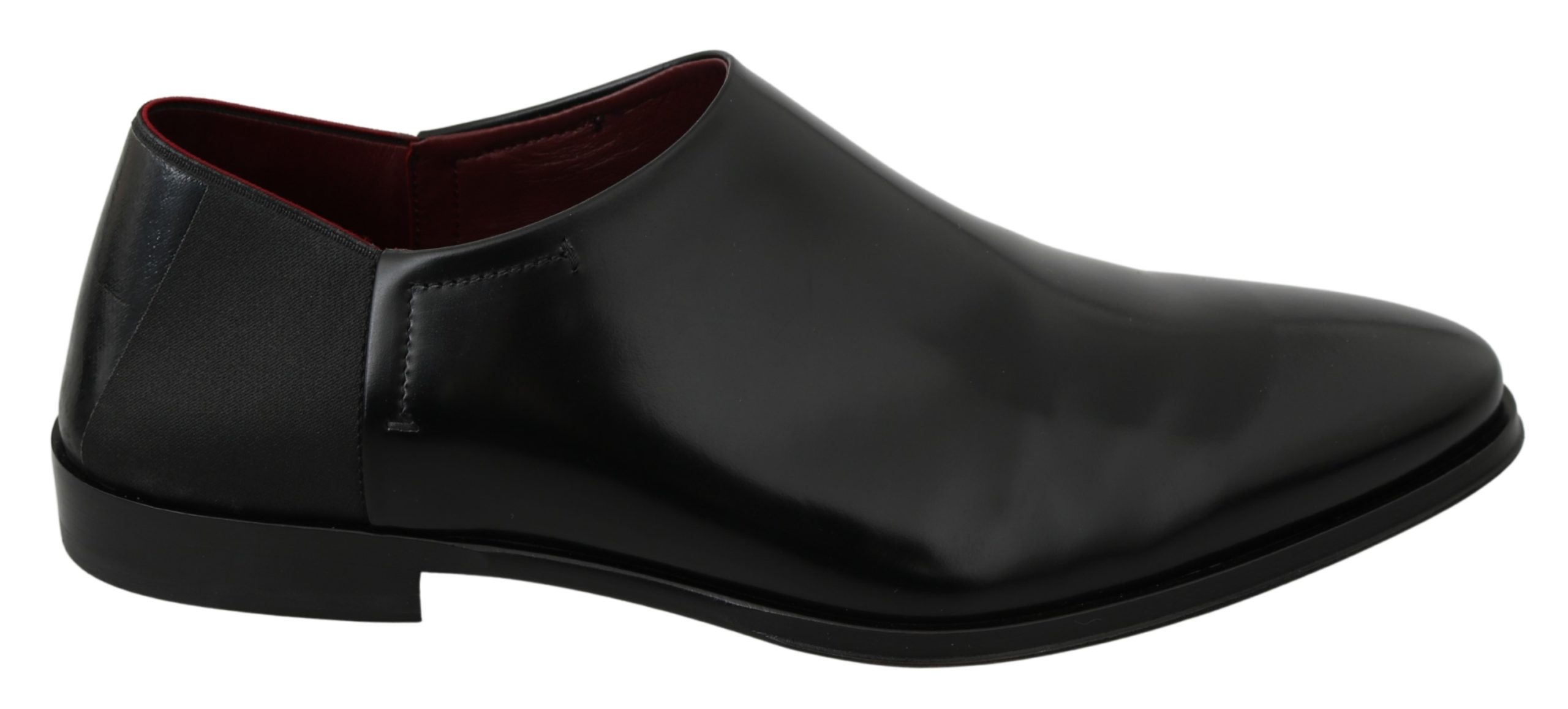 Dolce & Gabbana Men's Leather Formal Loafer Black MV2892 - EU42/US9