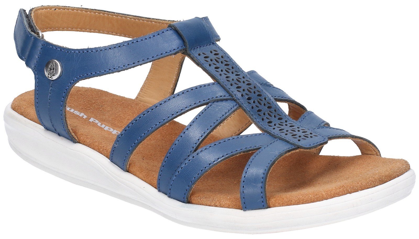 Hush Puppies Women's Callie Slingback Sandal Various Colours 28390 - Navy 3