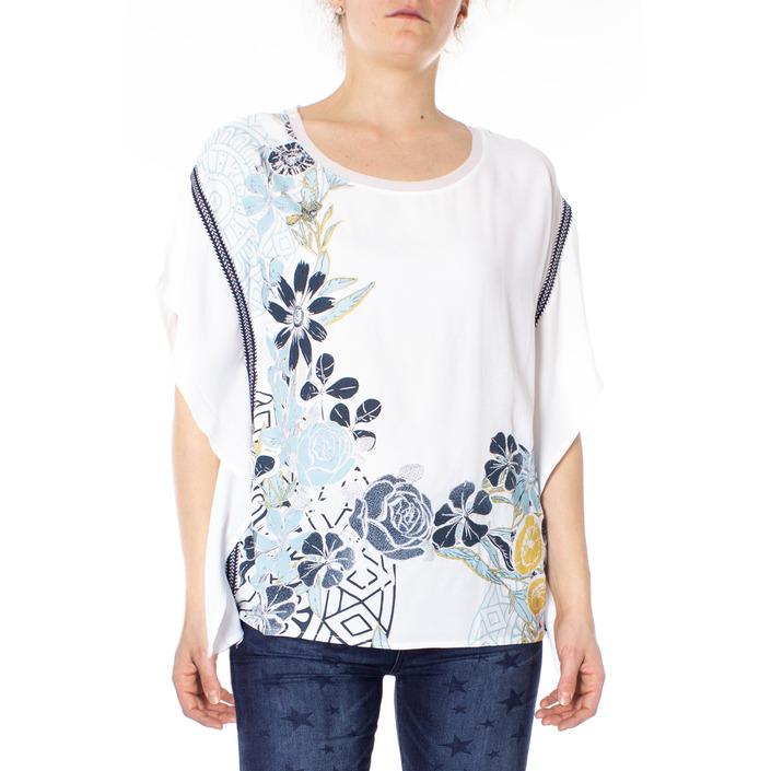 Desigual Women's Top White 166132 - white S