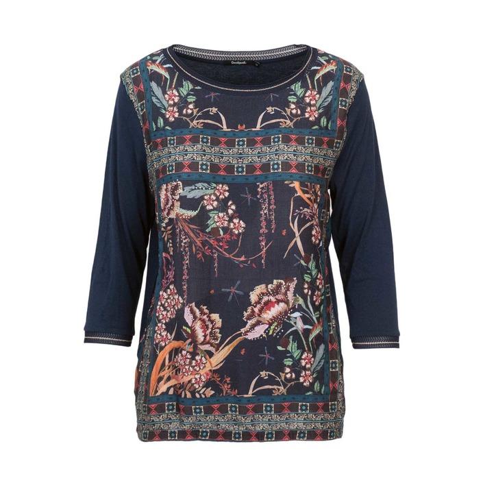 Desigual Women's Top Blue 165220 - blue XS