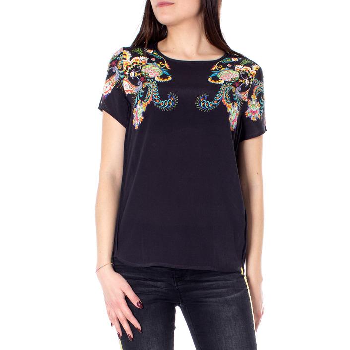 Desigual Women's Top Black 166036 - black XS