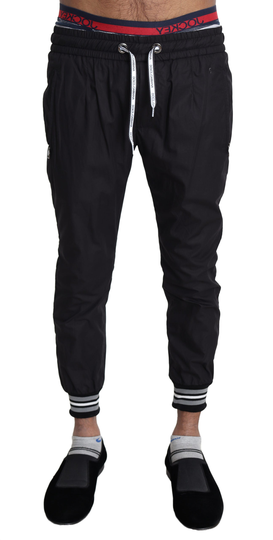 Dolce & Gabbana Men's Sport Tracksuit Black PAN71432-44 - it44-xs-de