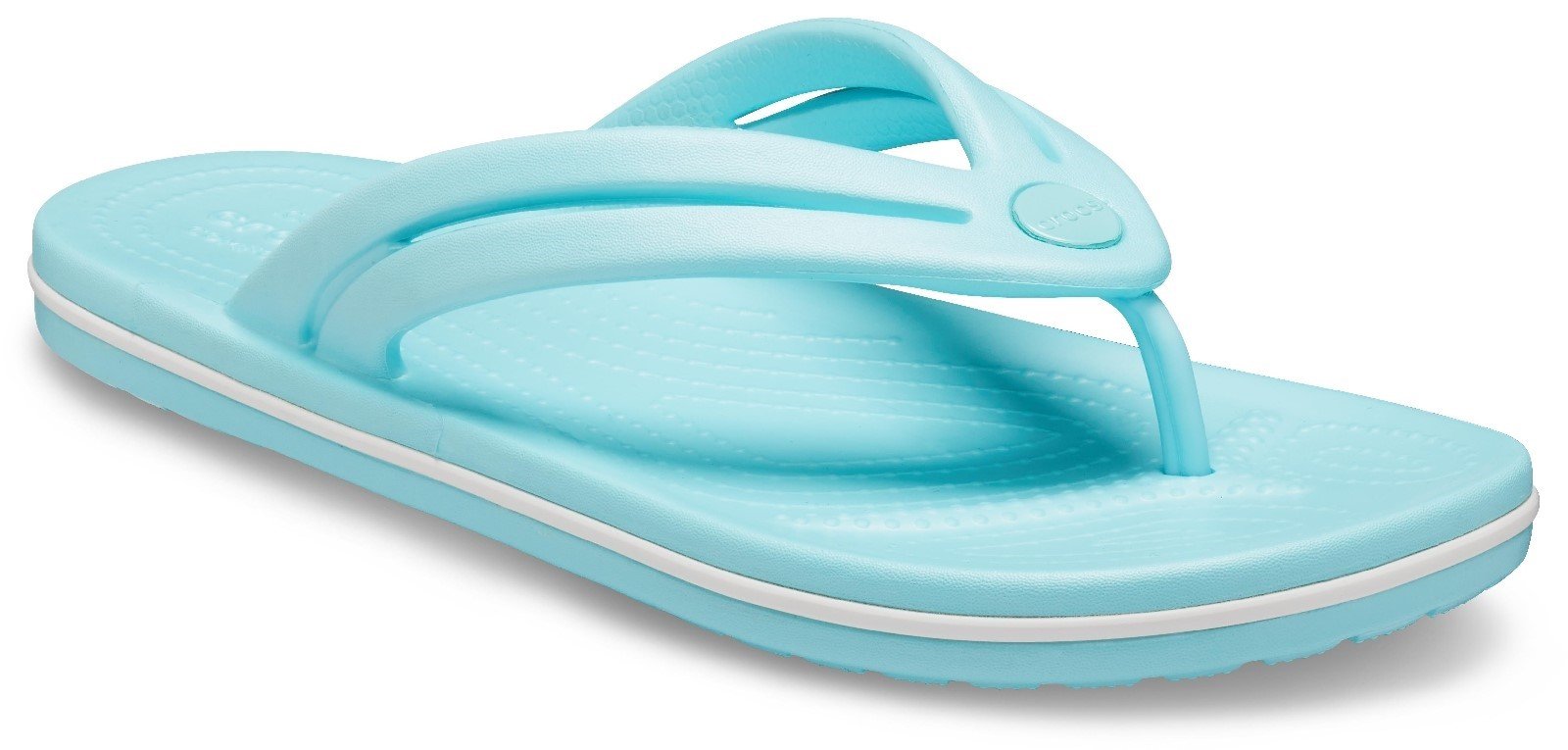 Crocs Women's Crocband Flip Flop Various Colours 30612 - Ice Blue 3