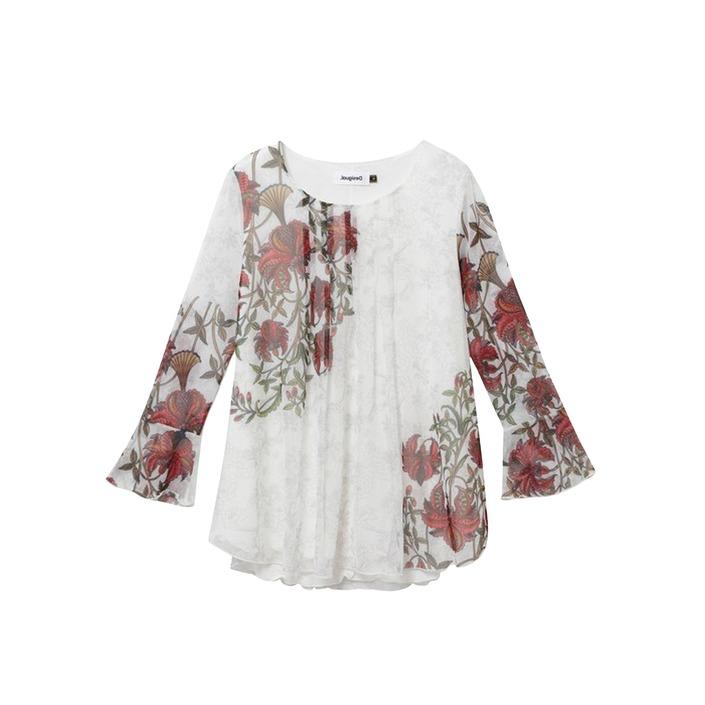 Desigual Women's Top White 189380 - white S