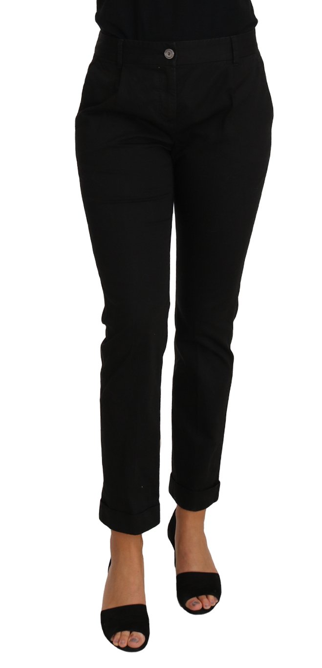 Dolce & Gabbana Women's Trouser Black PAN61088 - IT40|S