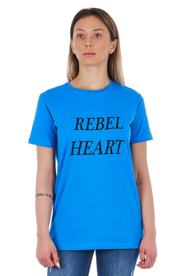 Frankie Morello Women's Tops & T-Shirt Light Blue FR1510098-XS - XS