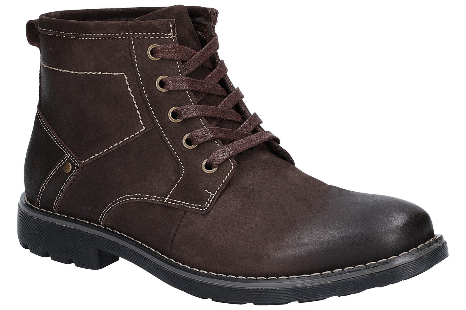 Hush Puppies men's Duke Chukka Boot Various Colours 27359 - Dark Tan 7