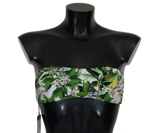 Chamomile Print Bikini Top - IT1 | XS