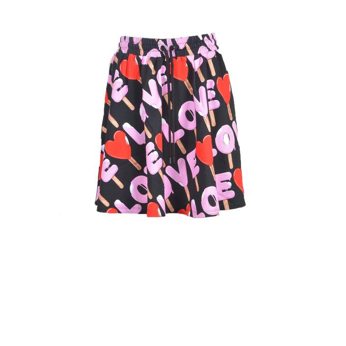 Love Moschino Women's Skirt Black 212293 - black 38